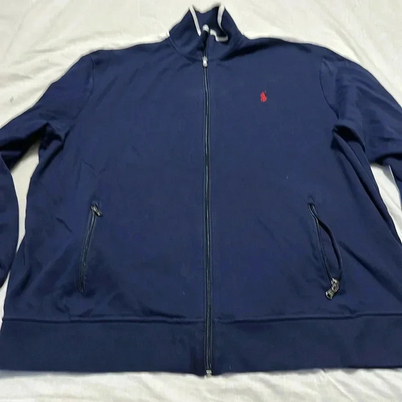 POLO RALPH LAUREN Men's Interlock Sport Track Jacket XXL - Picture 2 of 7